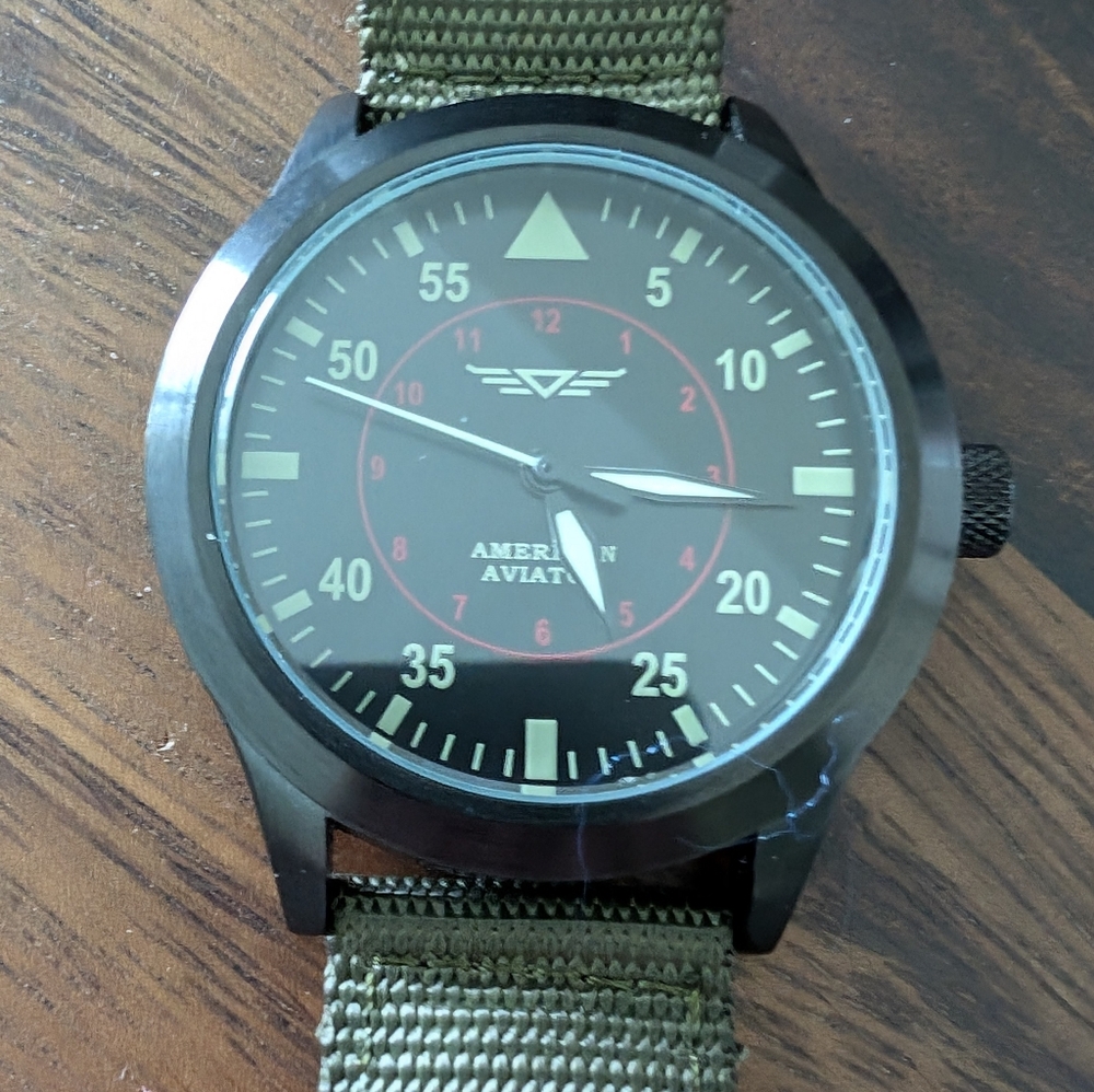 American Aviator Military Style Field Watch